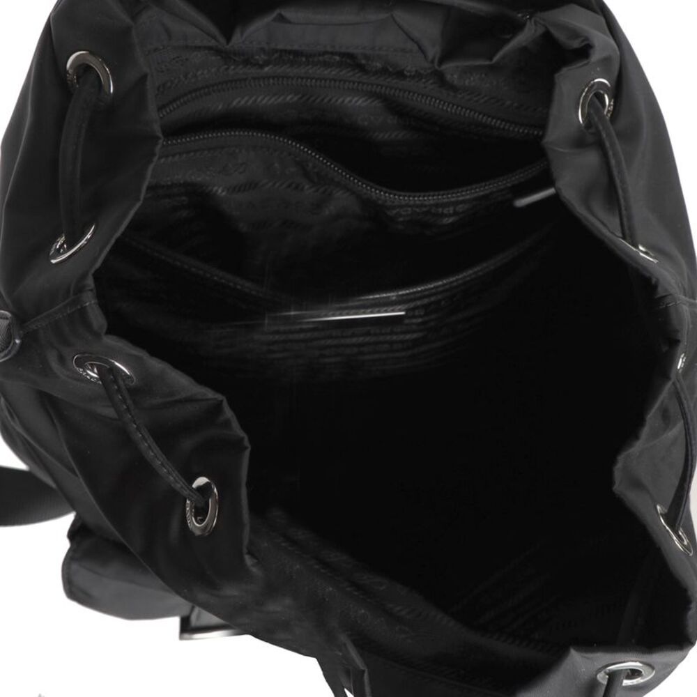 Prada Medium Re-Nylon Backpack in Black Polyamide - Picture 6 of 12